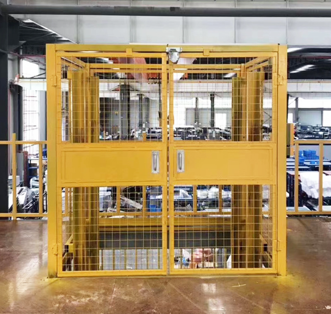 荆门智能导轨式升降机亮相